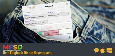 MFSD-Flugbuchapp wird international